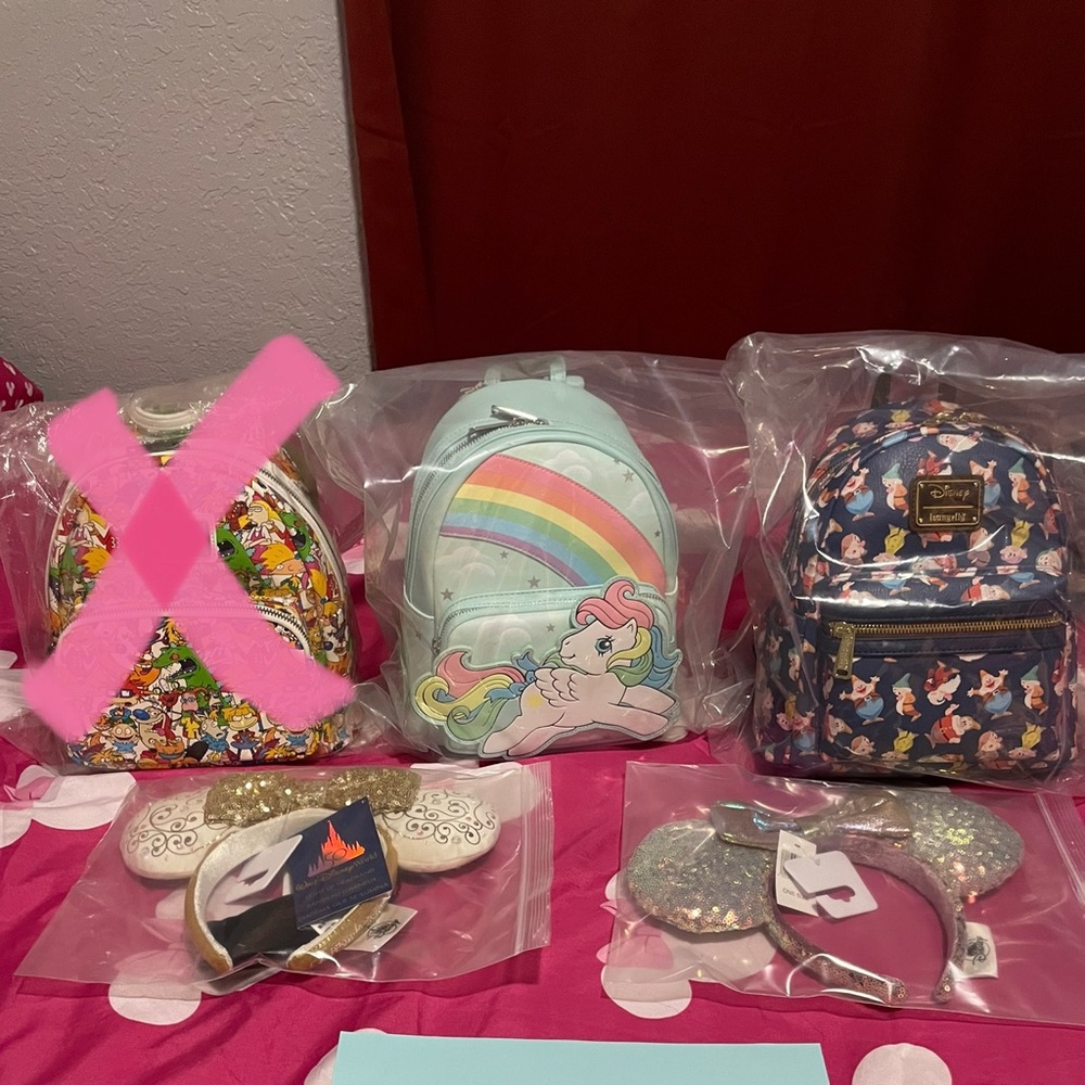 Disney & Nickelodeon Loungefly for sale